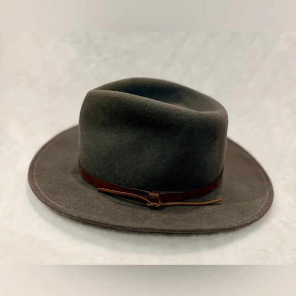 Mens Dorfman Pacific Wool Felt Rancher Hat XL - Picture 3 of 9